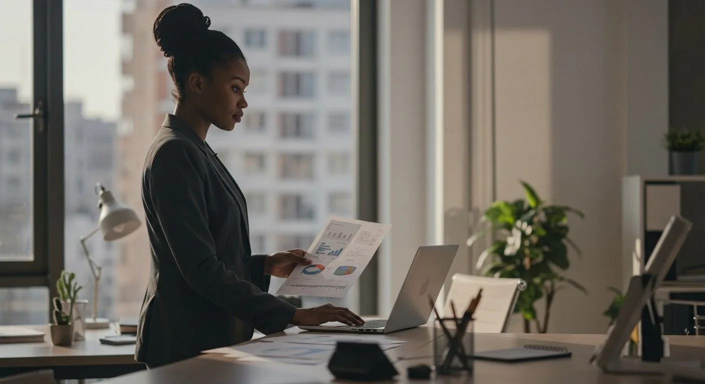 Professional business environment